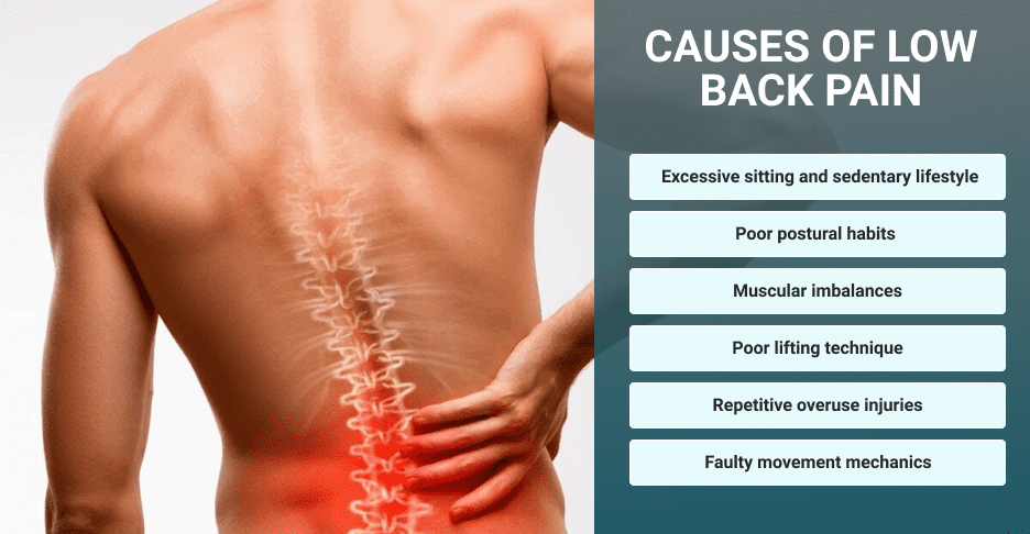 Back pain due to sedentary work: causes and tips - Dorsoo