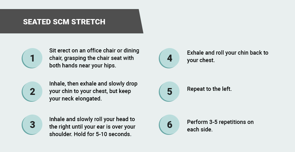 Seated SCM Stretch